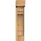 Ekena Millwork Merced Block Rough Sawn Bracket w/ Offset Brace, Western Red Cedar, 6"W x 16"D x 28"H BKT0604X16X28MRC05RWR - alternate 2